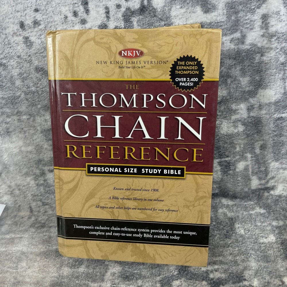 NKJV Thompson Chain Reference Study Bible Personal Size Expanded